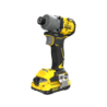 Kit Aparafusador de Impacto BRUSHLESS V20 Li-Ion 18V 203Nm STANLEY
