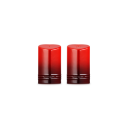 Set of Heart Salt and Pepper Shakers Cerise - L'Amour