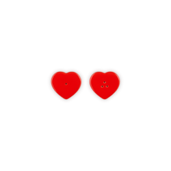 Set of Heart Salt and Pepper Shakers Cerise - L'Amour