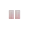 Set of Heart Salt and Pepper Shakers Shell Pink - L'Amour