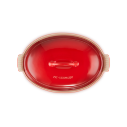 Travessa Oval com Tampa 36cm Cerise - Heritage