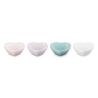 Set of 4 Mini Heart Bowls Multicolor - L'Amour