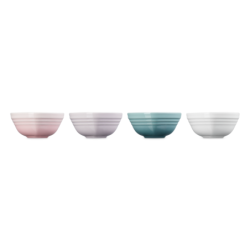 Set of 4 Mini Heart Bowls Multicolor - L'Amour