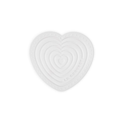 Heart Trivet White - L'Amour