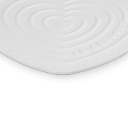 Heart Trivet White - L'Amour