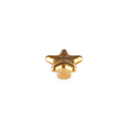 Pega 5,7cm Estrela Dourado - Signature