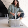 Cesto de Compras Areia Espinha e Peixe - Carrybag