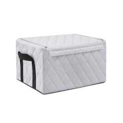 Caixa de Arrumação com Tampa Cinza Claro - Storagebox M