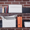 Caixa de Arrumação com Tampa Cinza Claro - Storagebox M
