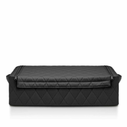 Caixa de Arrumação Baixa com Tampa Preto - Storagebox Low