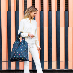 Bolsa de Compras Pontos - Mini Maxi Shopper