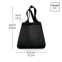 Bolsa de Compras Pontos - Mini Maxi Shopper