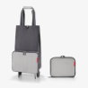 Trolley de Compras Dobrável Cinza Espinha de Peixe - Foldabletrolley