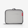 Foldable Shopping Trolley Herringbone Grey - Foldabletrolley