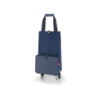 Trolley de Compras Dobrável Azul Escuro Espinha de Peixe - Foldabletrolley