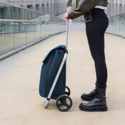 Carrito de Compras Azul Oscuro - Shopping Trolley