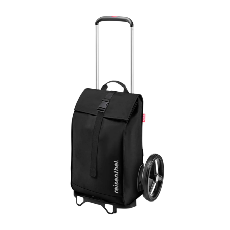 Trolley com Saco Enrolável Preto - Citycruiser