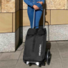 Trolley com Saco Enrolável Preto - Citycruiser