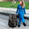 Trolley com Saco Enrolável Pontos - Citycruiser