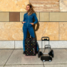 Trolley com Saco Enrolável Pontos - Citycruiser