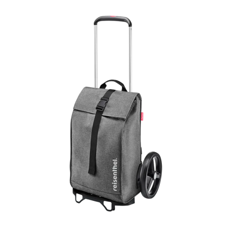 Trolley com Saco Enrolável Cinza Mesclado - Citycruiser
