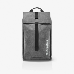 Shopping Trolley with Roll-Top Bag Twist Silver - Citycruiser