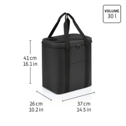 Picnic Cooler Bag XL Twist Silver – Coolerbag