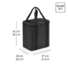 Picnic Cooler Bag XL Twist Silver – Coolerbag