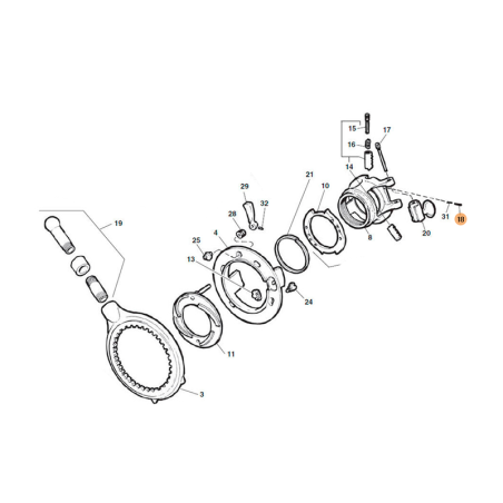 E1129 SET OF 2 STOP PIN