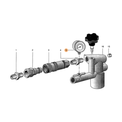 GAUGE FOR 60 BAR-1460E