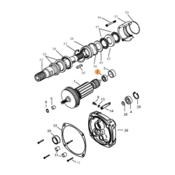 GROOVED BALL BEARING