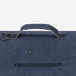 Trolley M Azul Oscuro Espiguilla