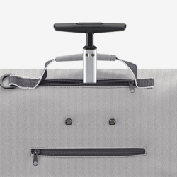 Trolley M Cinza Espinha de Peixe
