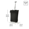 Trolley M Gris Espiguilla