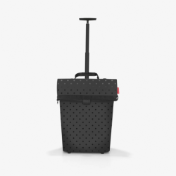 Shopping Trolley M Glossy Dots Black