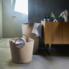 Cesto de Lavandaria com Pegas S Café Twist - Loophome