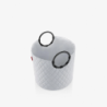 Laundry Bag with Handles Rhombus Light Grey - Loophome
