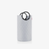 Laundry Bag M with Handles Rhombus Black - Loophome