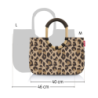 SACO DE COMPRAS LOOP L  PRETO
