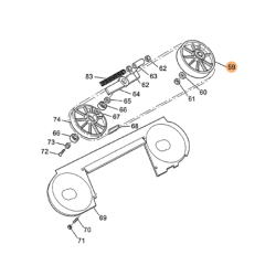 5214022* RODA P/ NG160