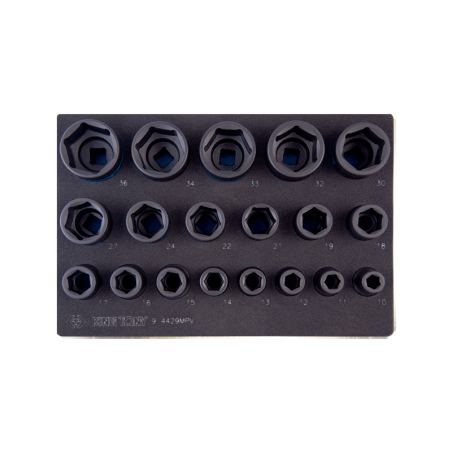 JOGO DE CHAVES BOCA E IMPACTO 1/2" - 19