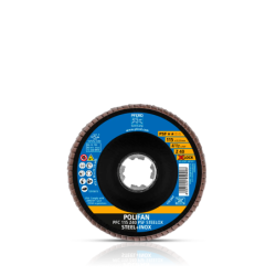 Discos Láminas POLIFAN Corindón de Circonio Z X-LOCK 115mm PFC Z40 PSF STEELOX PFERD