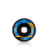 Discos Flap POLIFAN Zircônio Coríndon Z X-LOCK 115mm PFC Z60 PSF STEELOX PFERD