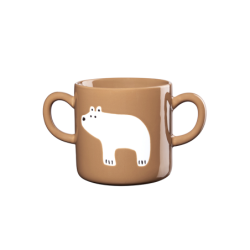 Caneca Infantil com Duas Pegas 250ml Urso - Buddies