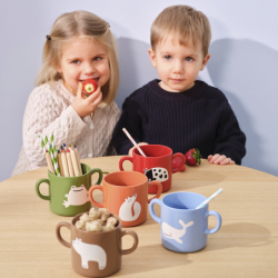 Kids Mug with Two Handles Ladybug 250ml - Buddies