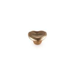 Pomo 4,7cm Corazón Dorado Claro - Signature