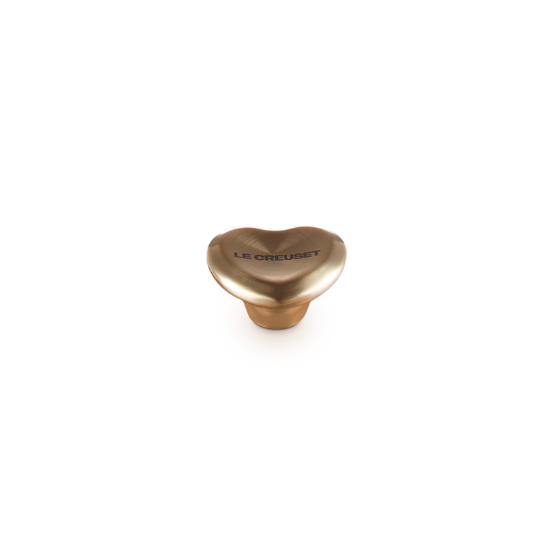Pomo 4,7cm Corazón Dorado Claro - Signature