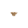 Pega 4,7cm Coração Dourado Claro - Signature