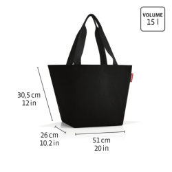 Mala para Compras Areia Espinha de Peixe - Shopper M