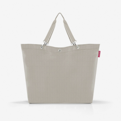 Mala para Compras Areia Espinha de Peixe - Shopper XL